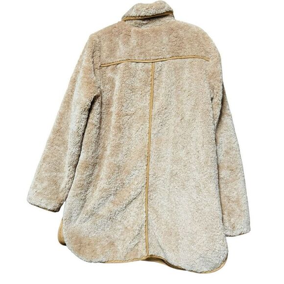 Anthropologie Amina Sherpa Coat Size Large - Picture 3 of 10